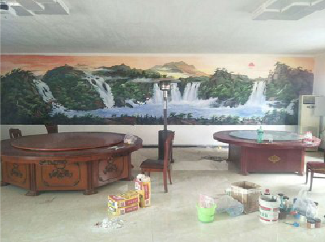 沈丘墙绘-写实风景