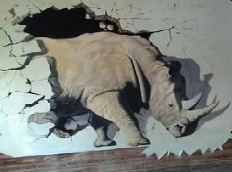 沈丘在墙绘中,如何绘制3D效果?