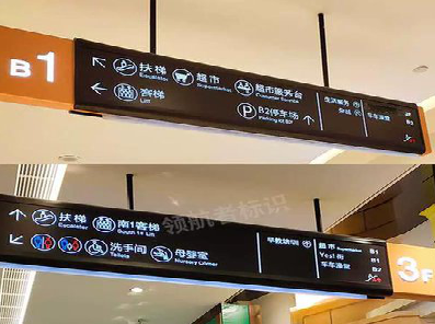 沈丘如何通过商场标识牌引导客流分布?