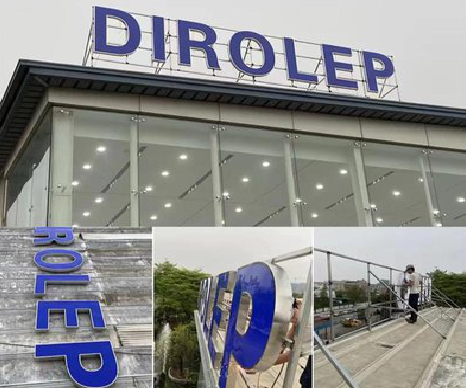 沈丘楼顶发光字安装的注意事项。